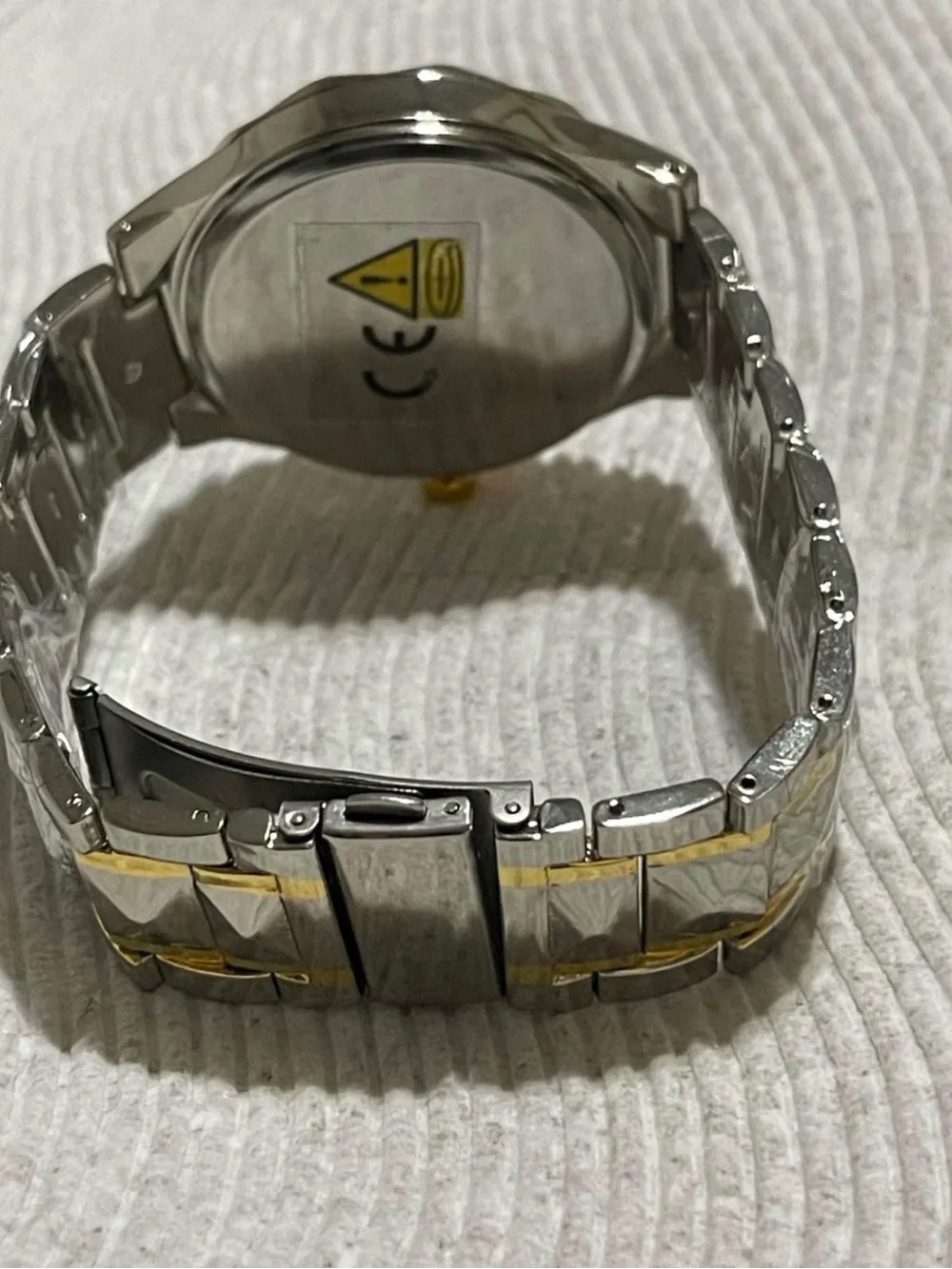 IRLANDY Two-Tone Silver and Gold Men's Watch